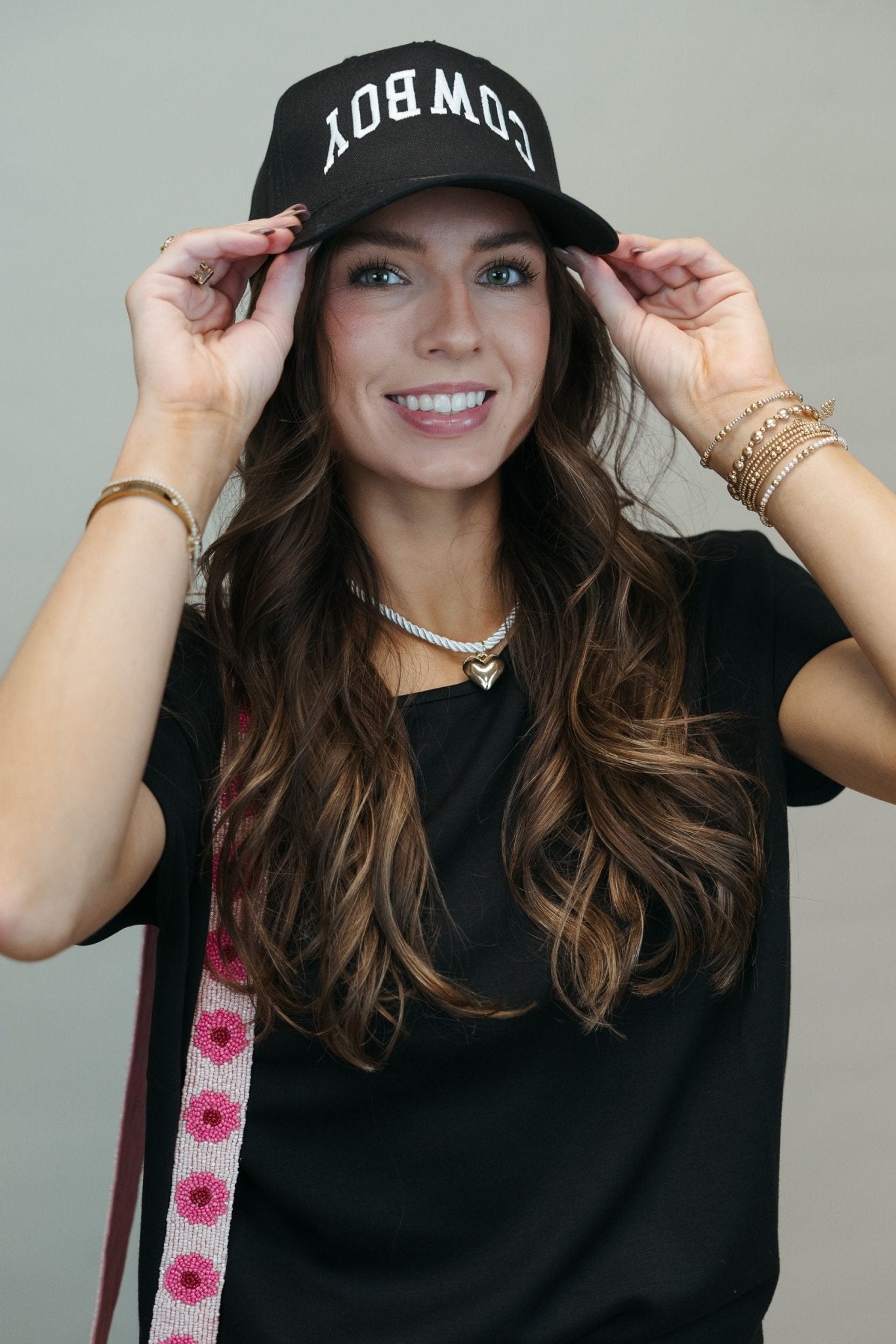 Black Lounge Top T3733 - Southern Soule Designs