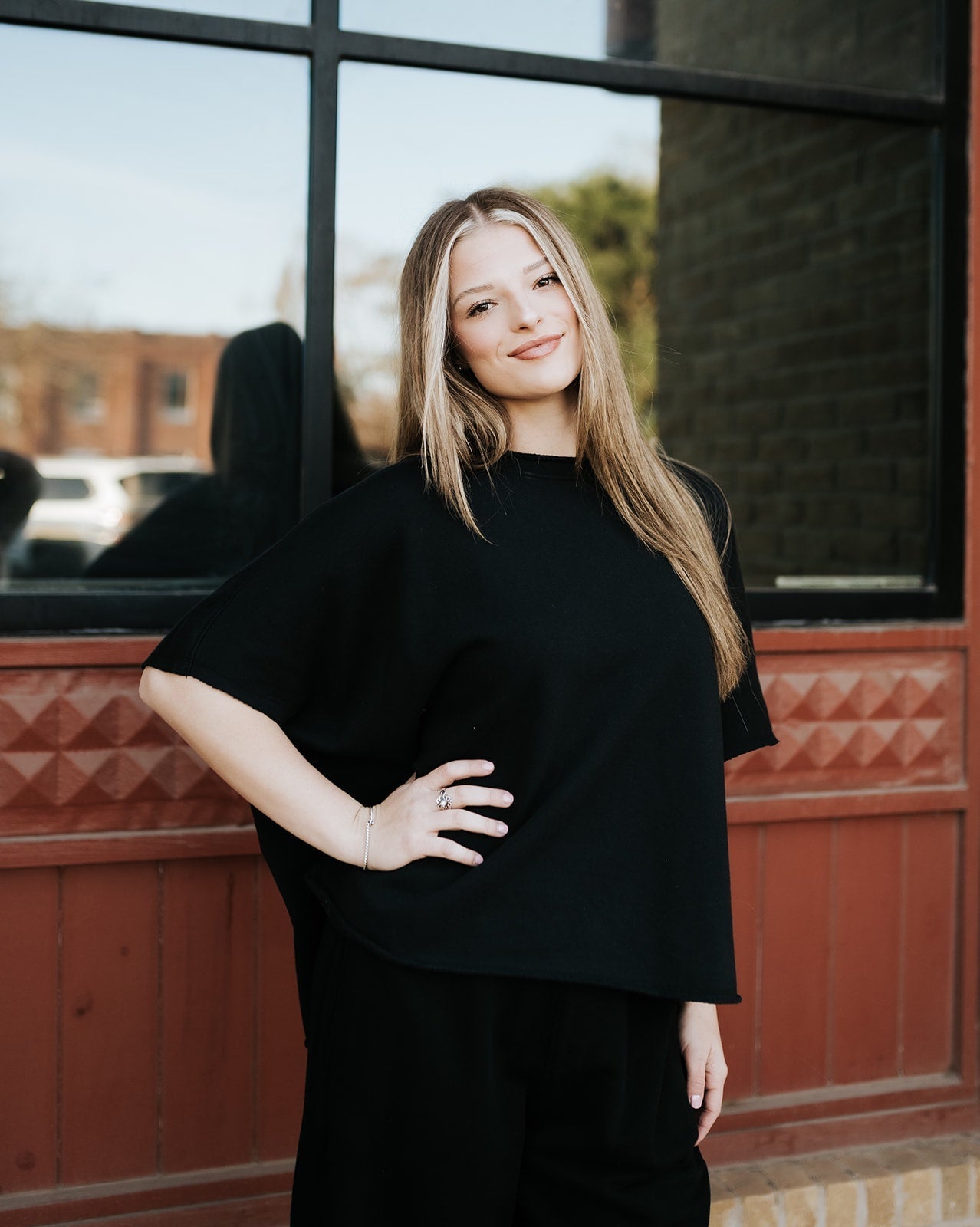 Black Malibu Vintage Dolman Top KT5250 - Southern Soule Designs