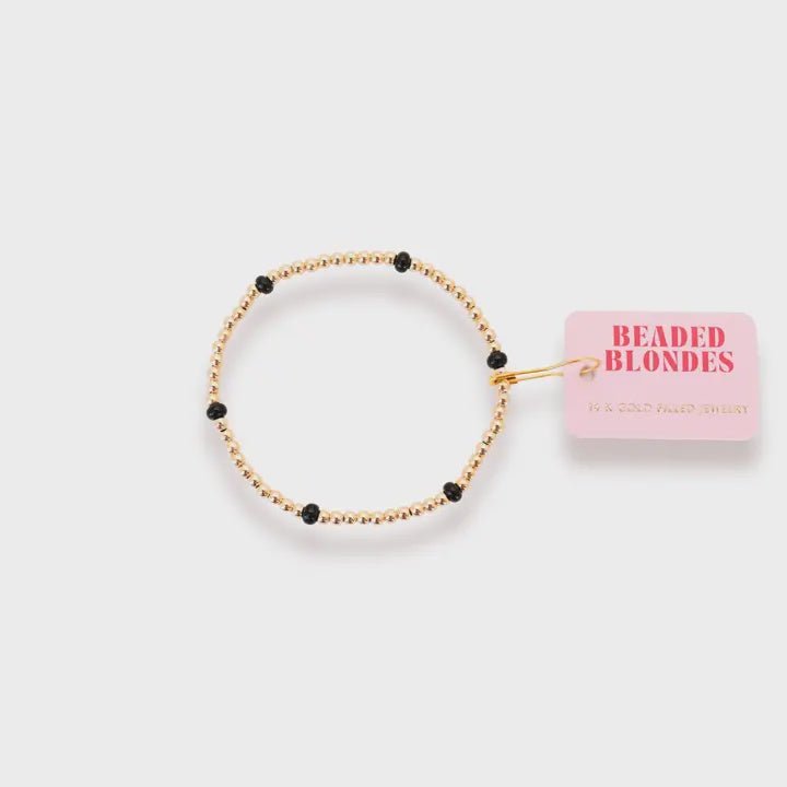 Black Poppi Bracelet - Southern Soule Designs