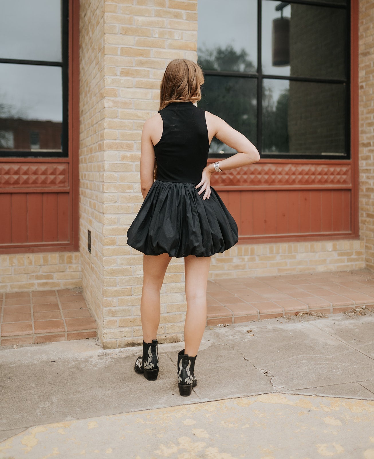 Black Rita Mini Dress S2030D - 1 - Southern Soule Designs