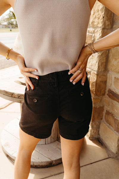 Black South Hampton Shorts - Southern Soule Designs