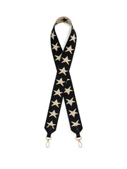 Black Stars Purse Strap - Southern Soule Designs