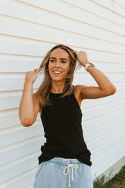 Black Tamia Tank - Southern Soule Designs