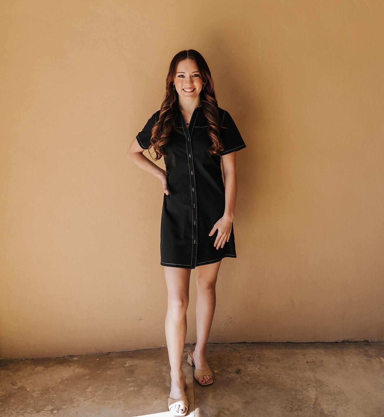 Black The Romy Dress DMR0583 - Southern Soule Designs