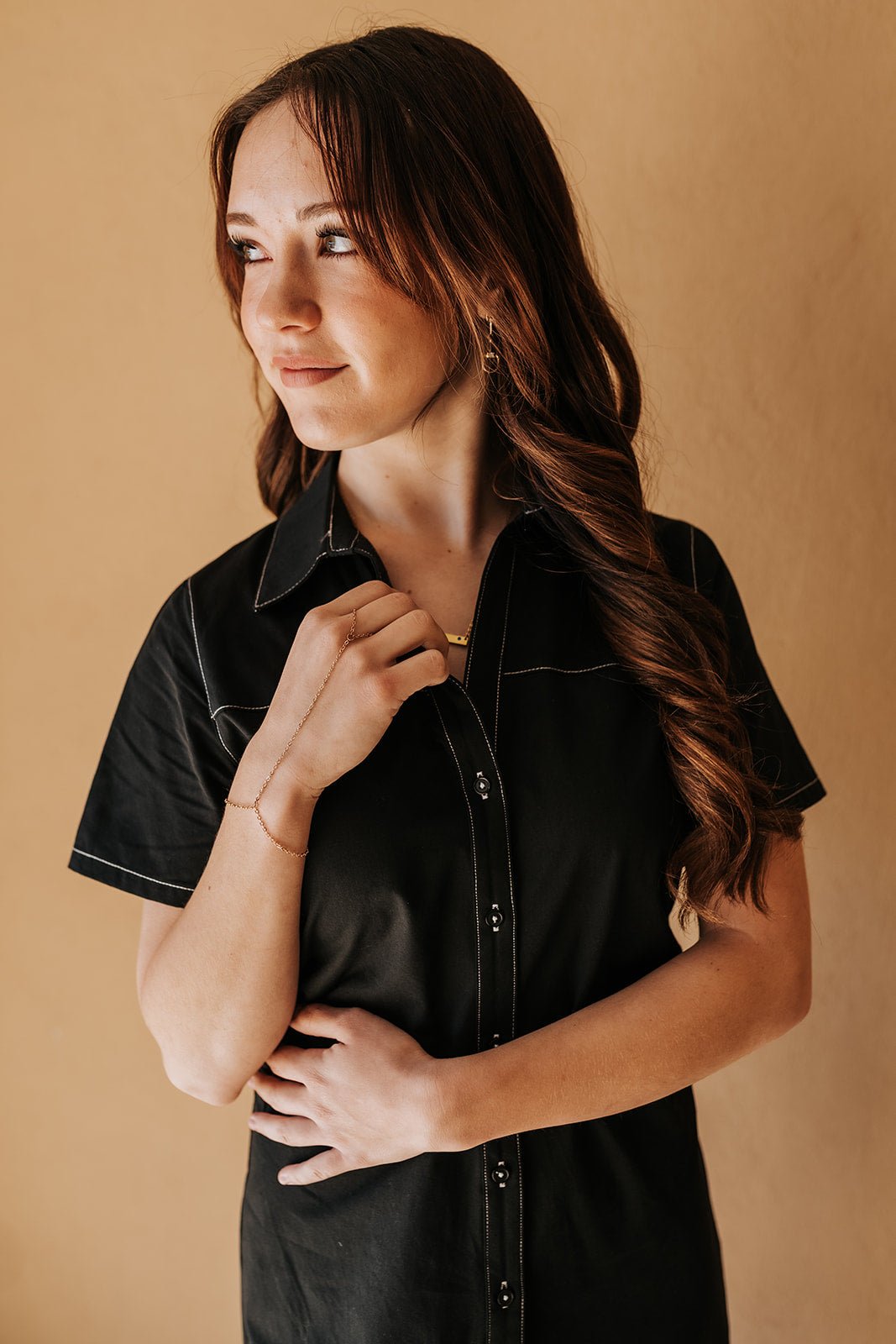 Black The Romy Dress DMR0583 - Southern Soule Designs