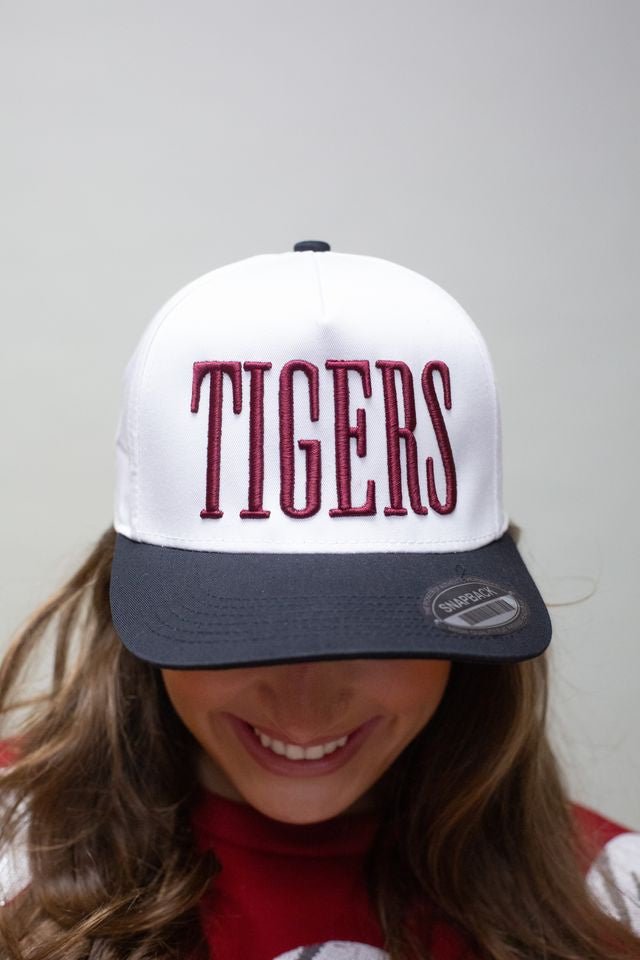 Black Tigers Trucker Cap - Southern Soule Designs