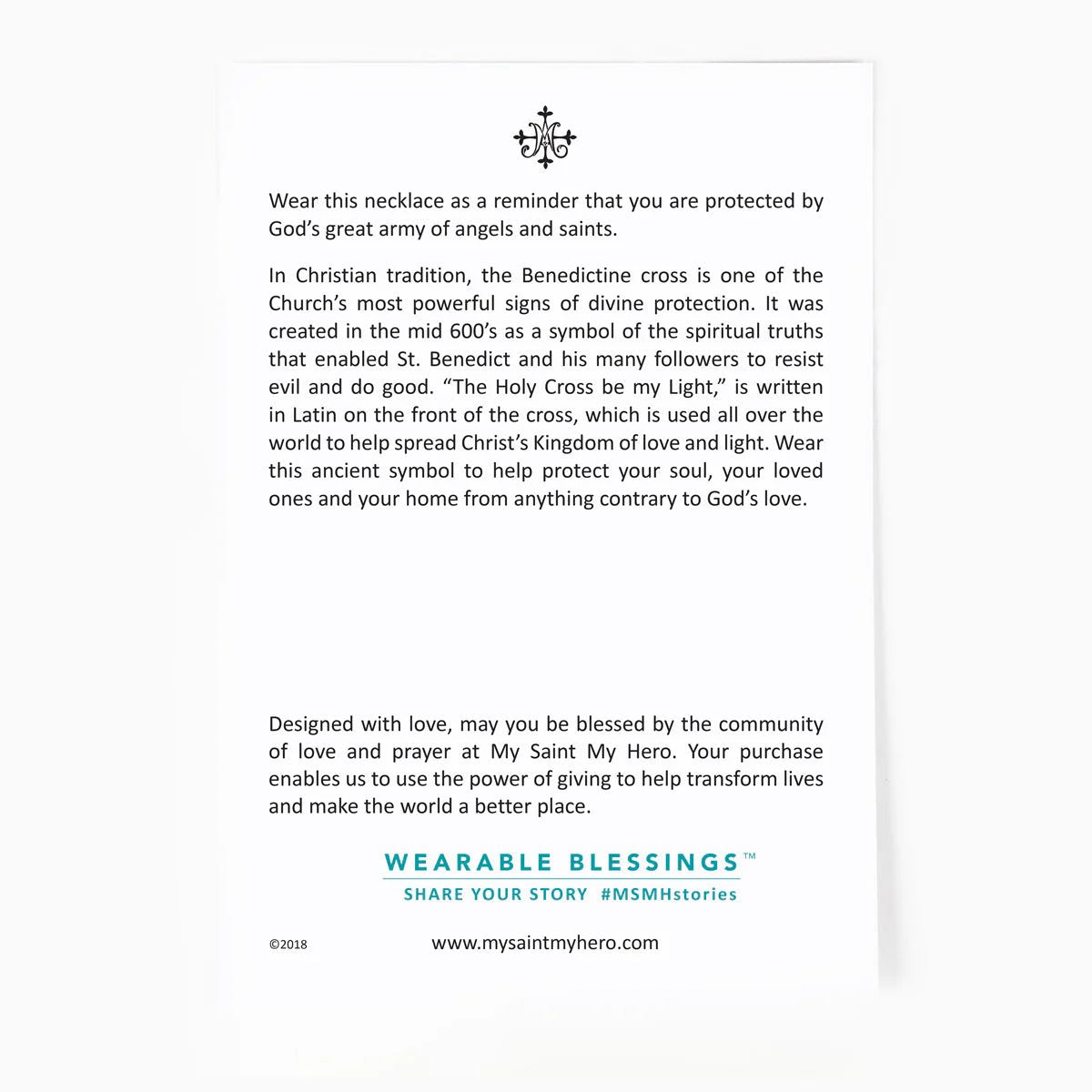 Blessings by the Yard Necklace by My Saint My Hero - Southern Soule Designs