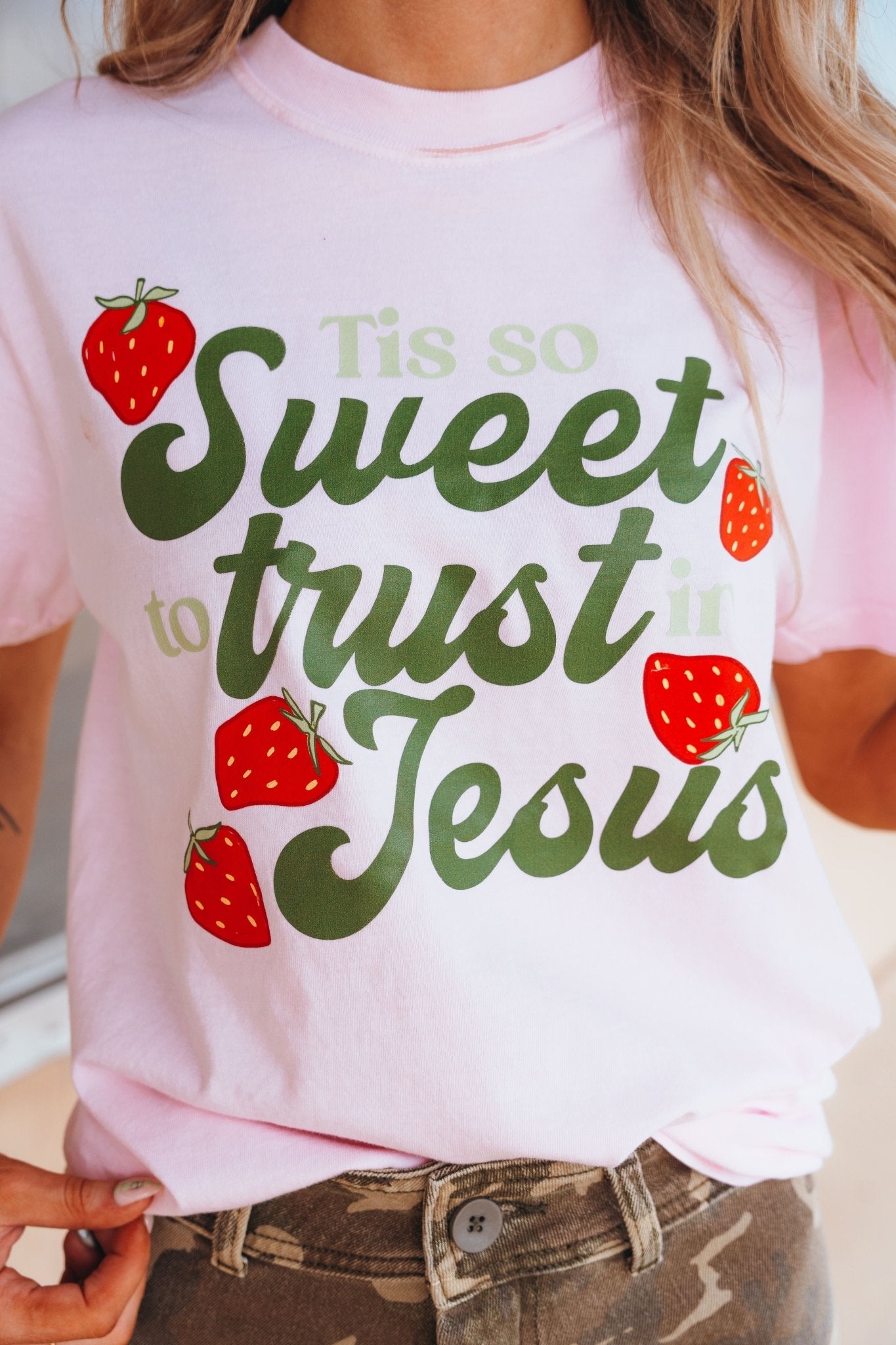 Blossom Tis So Sweet To Trust In Jesus - Southern Soule Designs