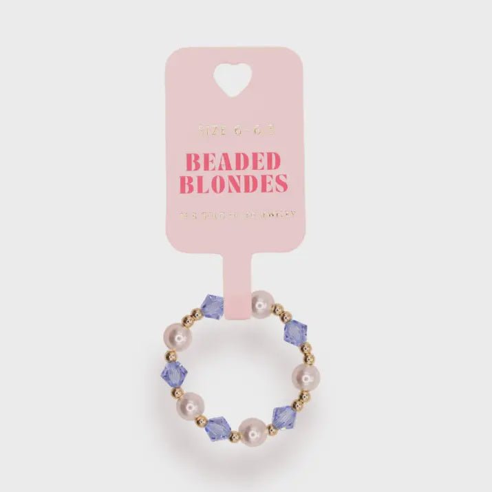 Blue Pearl June Ring - Southern Soule Designs
