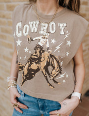 Bolt Cowboy Tank - Southern Soule Designs