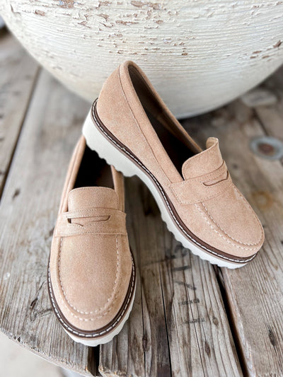 Boost Sand Suede Loafer - Southern Soule Designs