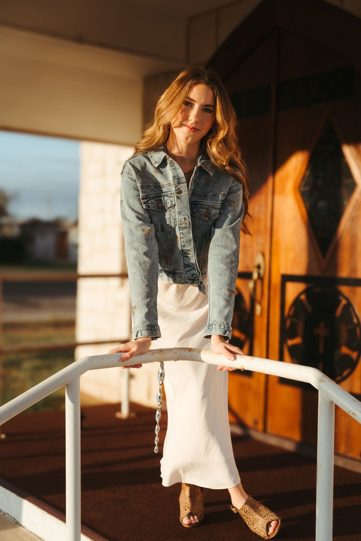 Boots Stitch Denim Jacket 23144J - Southern Soule Designs