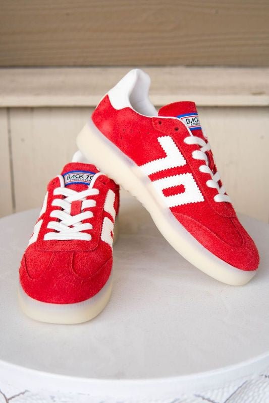 Boston 2505 Red Sneaker - Southern Soule Designs
