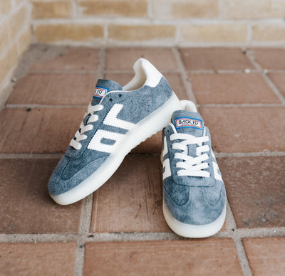 Boston LS Blue Milk Sneaker - Southern Soule Designs