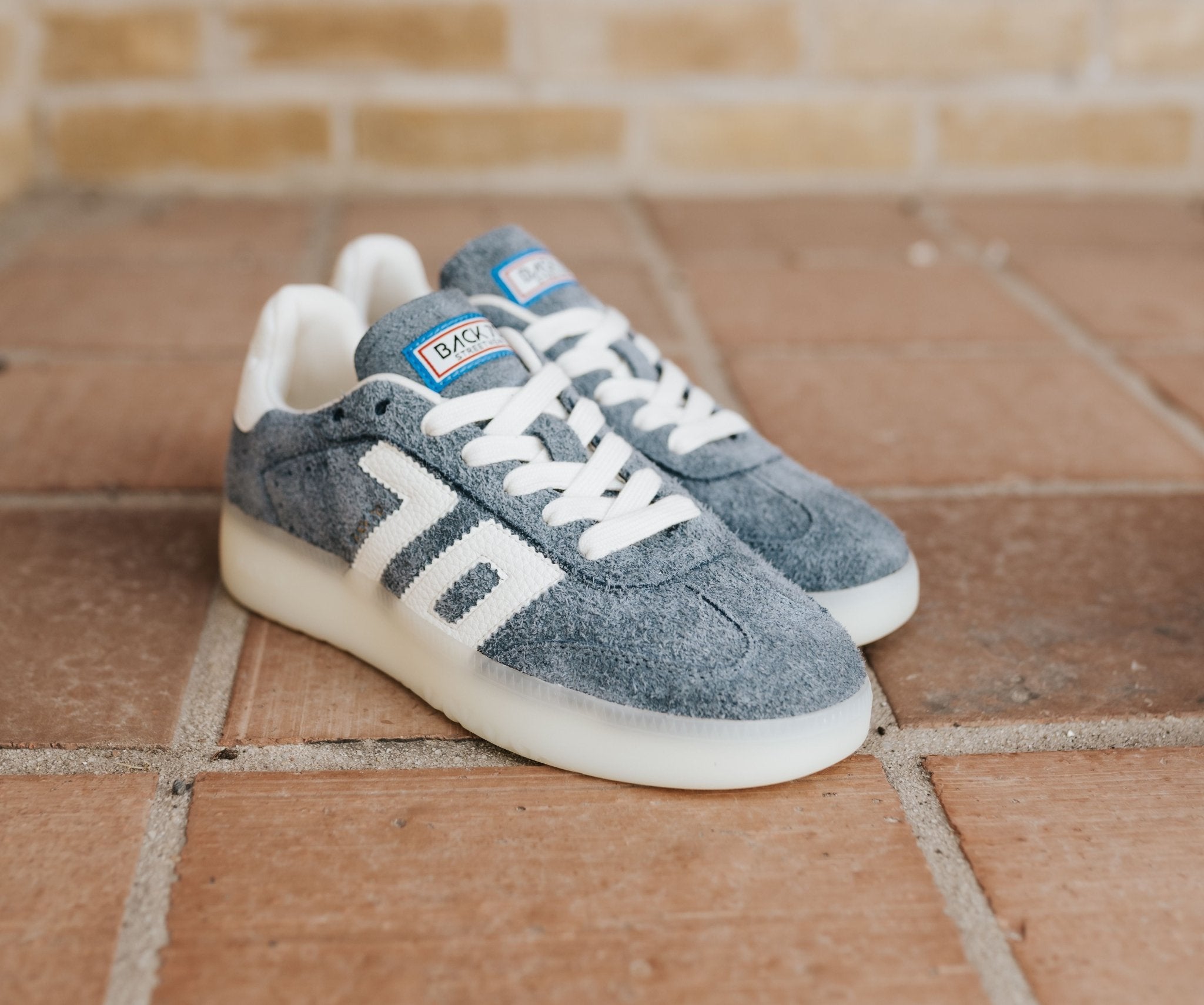 Boston LS Blue Milk Sneaker - Southern Soule Designs