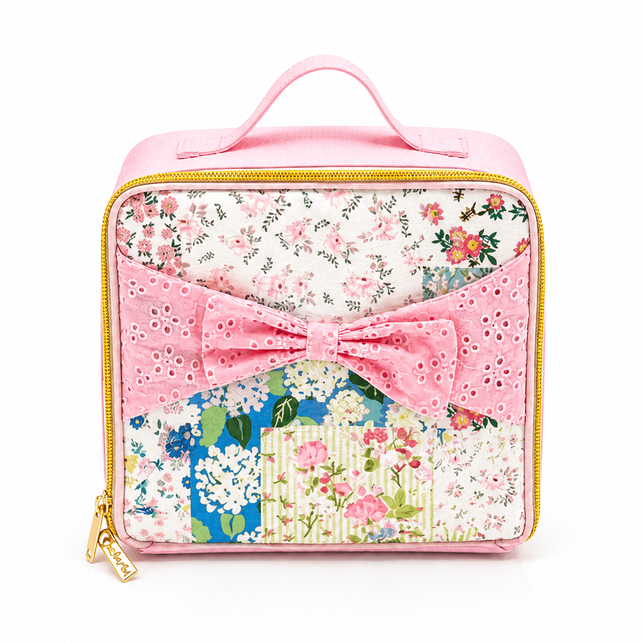 Bree Lunchbox - Bluebell Patchwork -BL-BLUEPAT - Southern Soule Designs