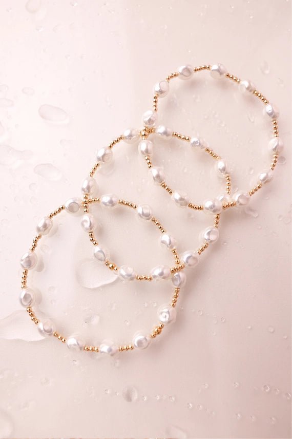 Bri Pearl Bracelet - Southern Soule Designs