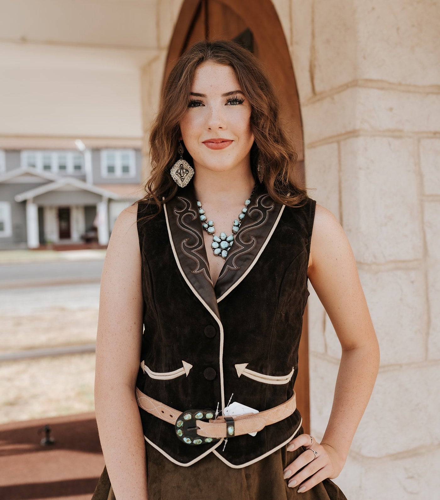 Bronc Rider Belle Vest M2513Q - Southern Soule Designs