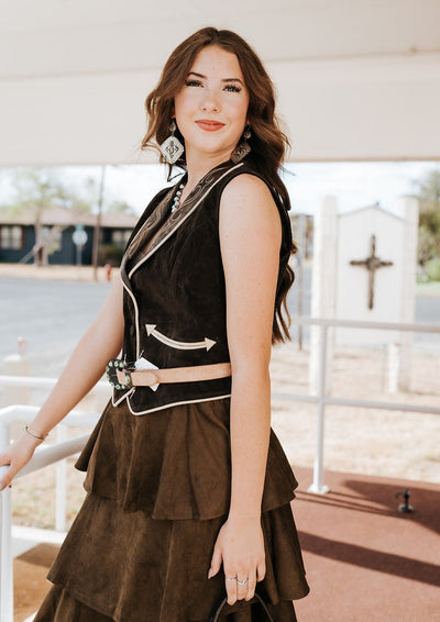 Bronc Rider Belle Vest M2513Q - Southern Soule Designs