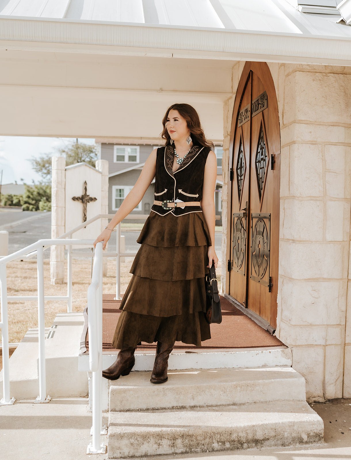 Bronc Rider Belle Vest M2513Q - Southern Soule Designs