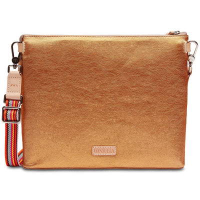 Bronzed Downtown Crossbody - Southern Soule Designs