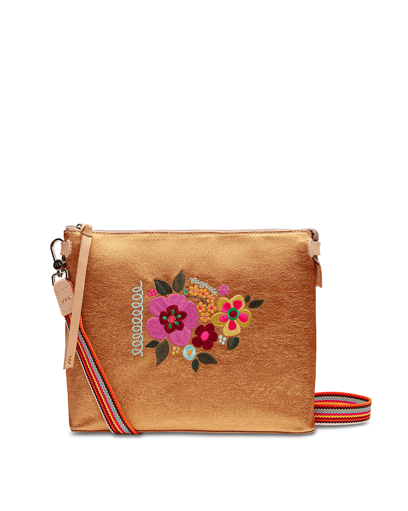 Bronzed Downtown Crossbody - Southern Soule Designs