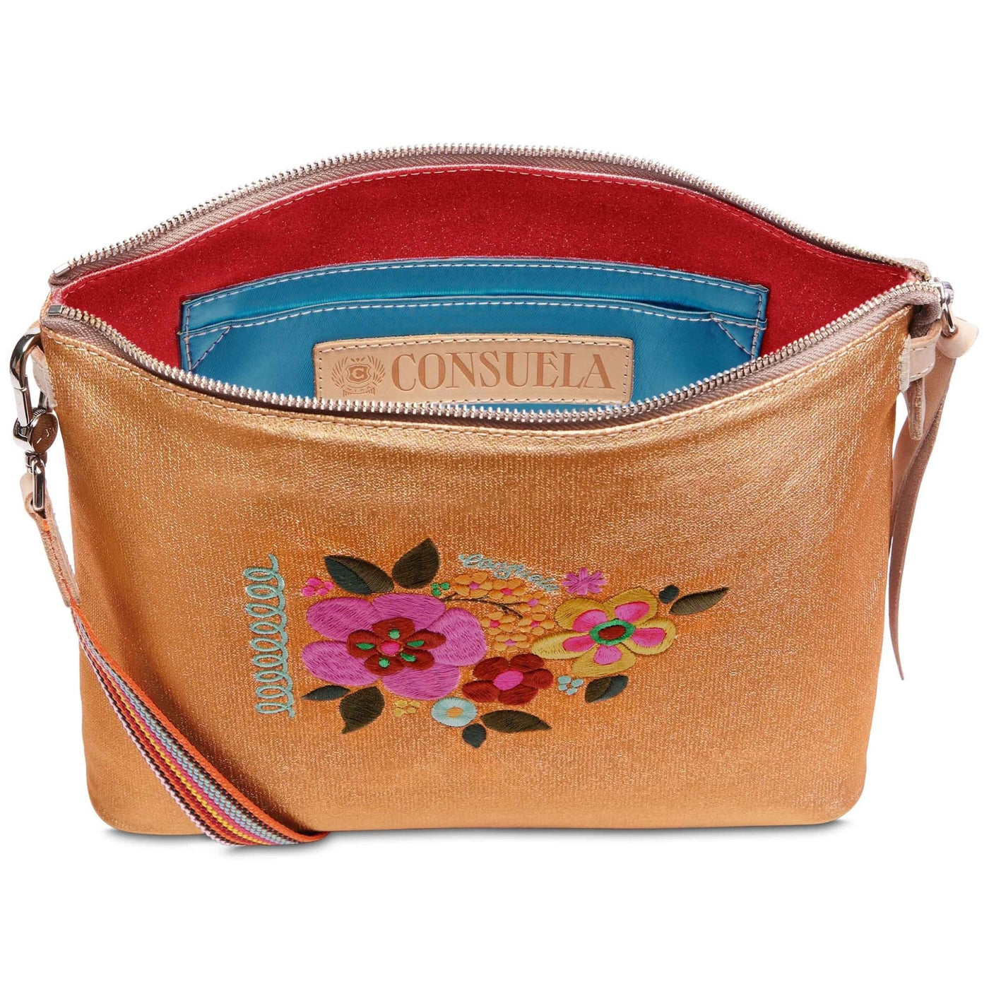Bronzed Downtown Crossbody - Southern Soule Designs