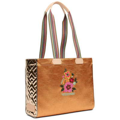 Bronzed Journey Tote - Southern Soule Designs