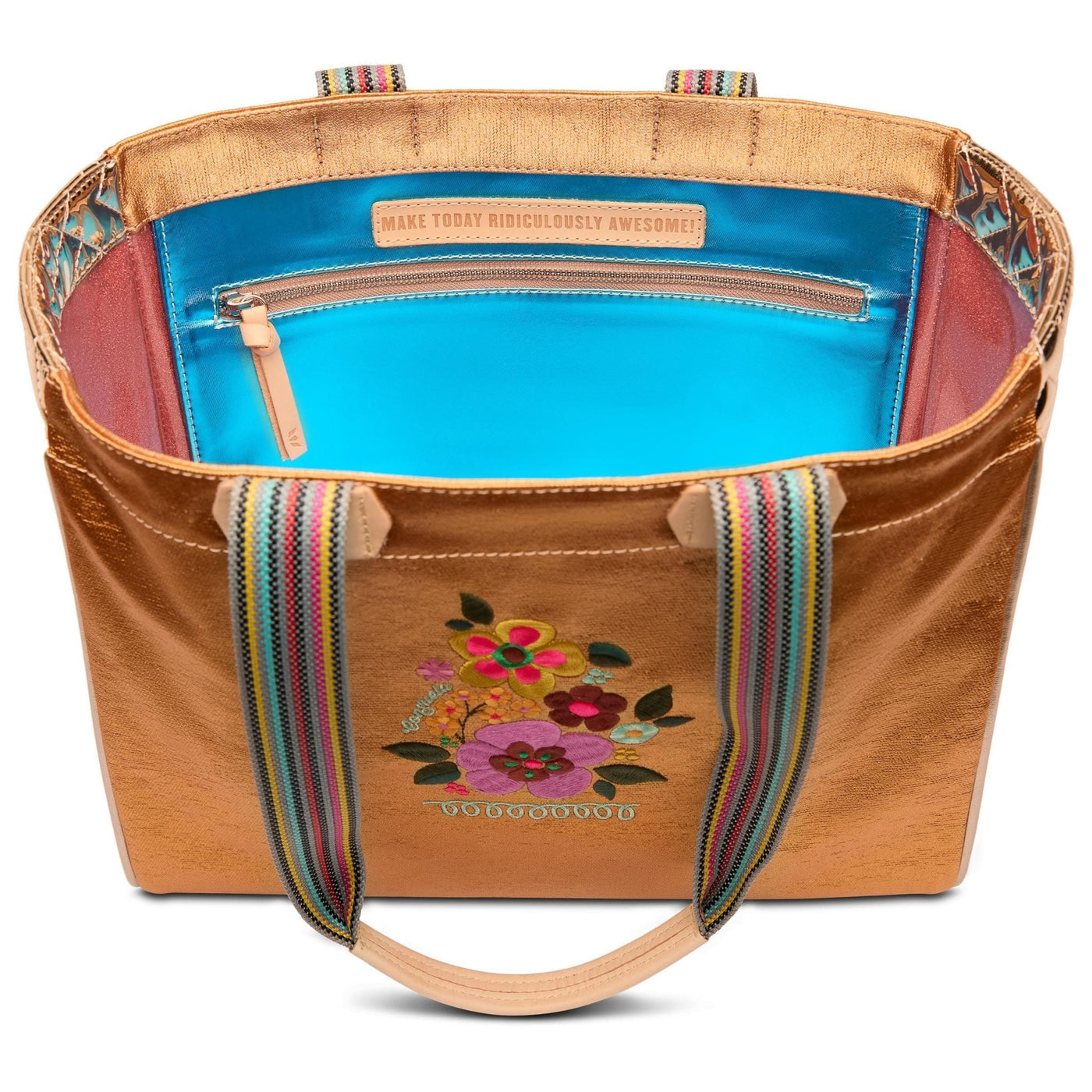 Bronzed Journey Tote - Southern Soule Designs