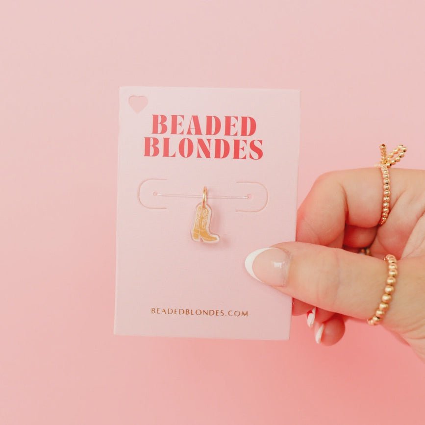 Brown Boot Charm - Southern Soule Designs