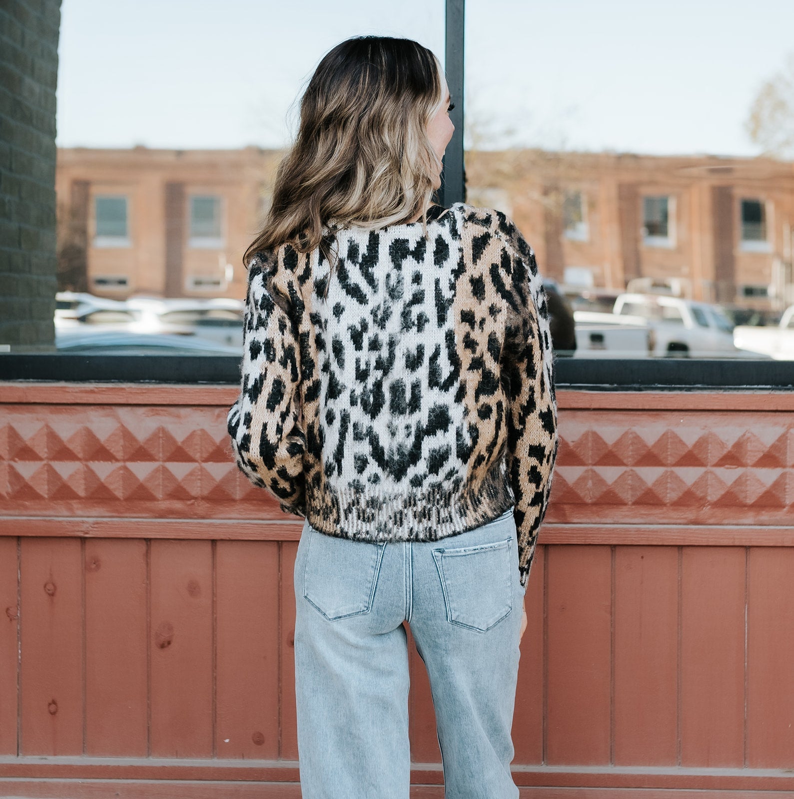 Brown Cheetah Cardigan SWP11515 - Southern Soule Designs