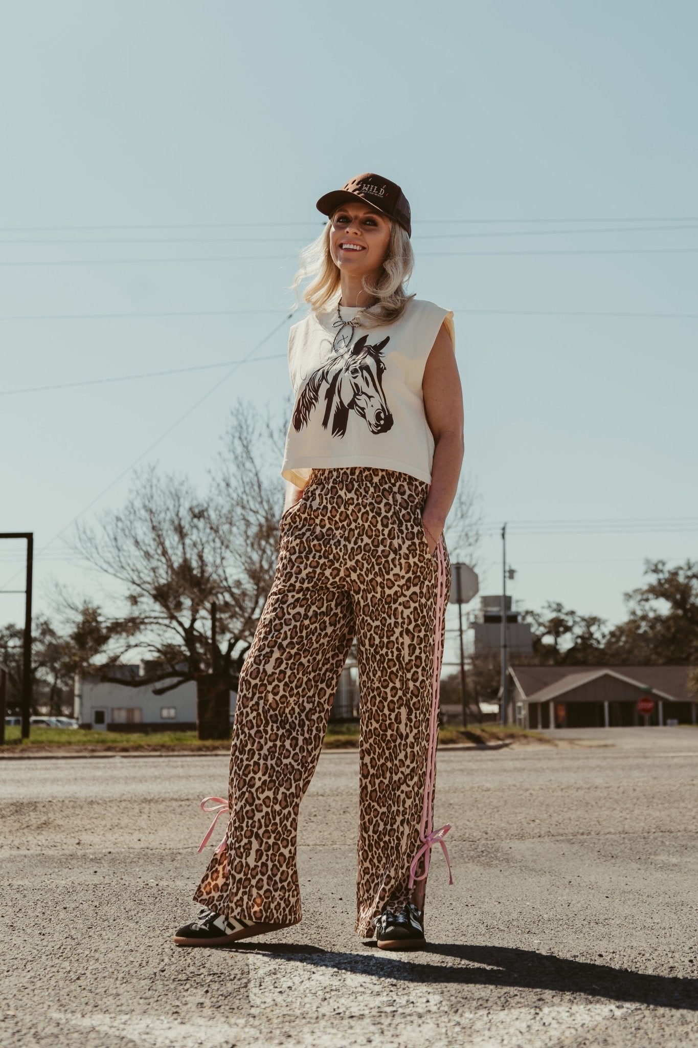 Brown Out West Graphic Tee - Southern Soule Designs
