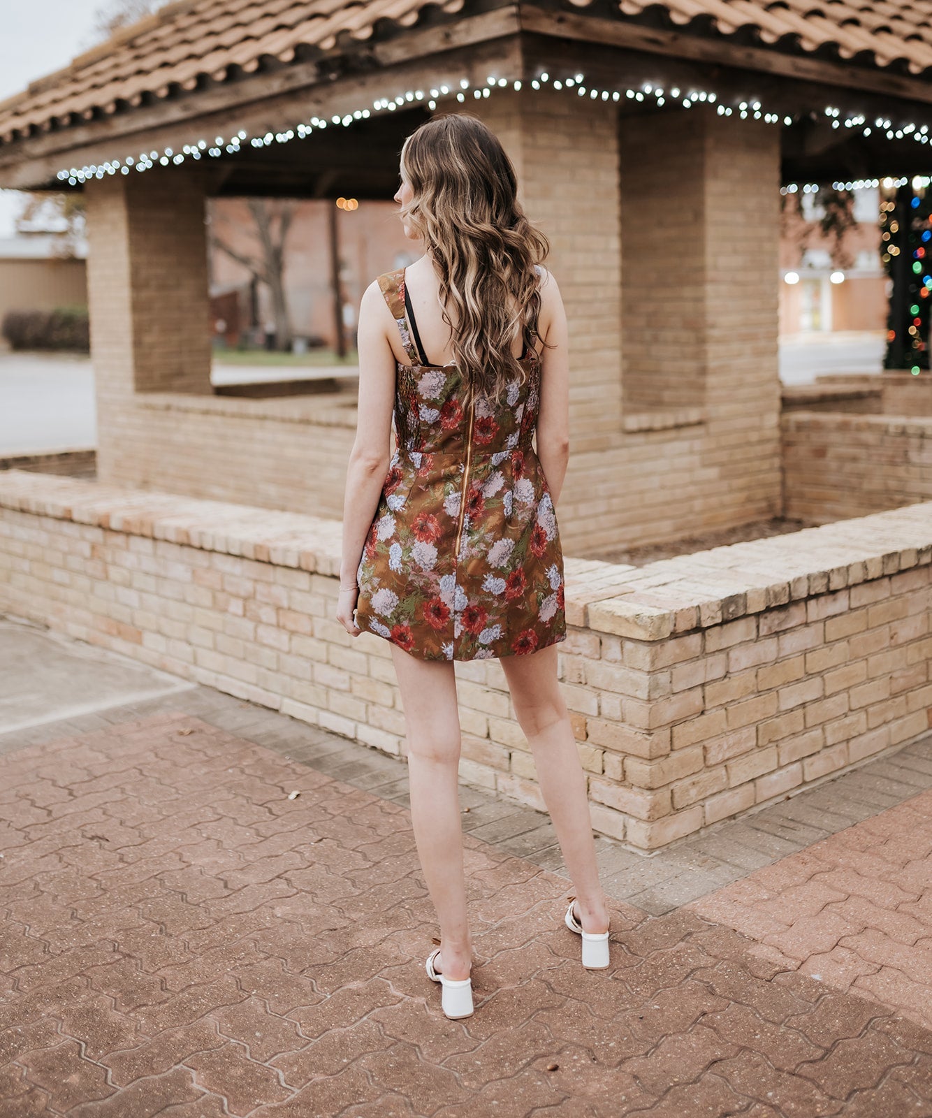 Brown Romony Mini Dress S2207D - Southern Soule Designs