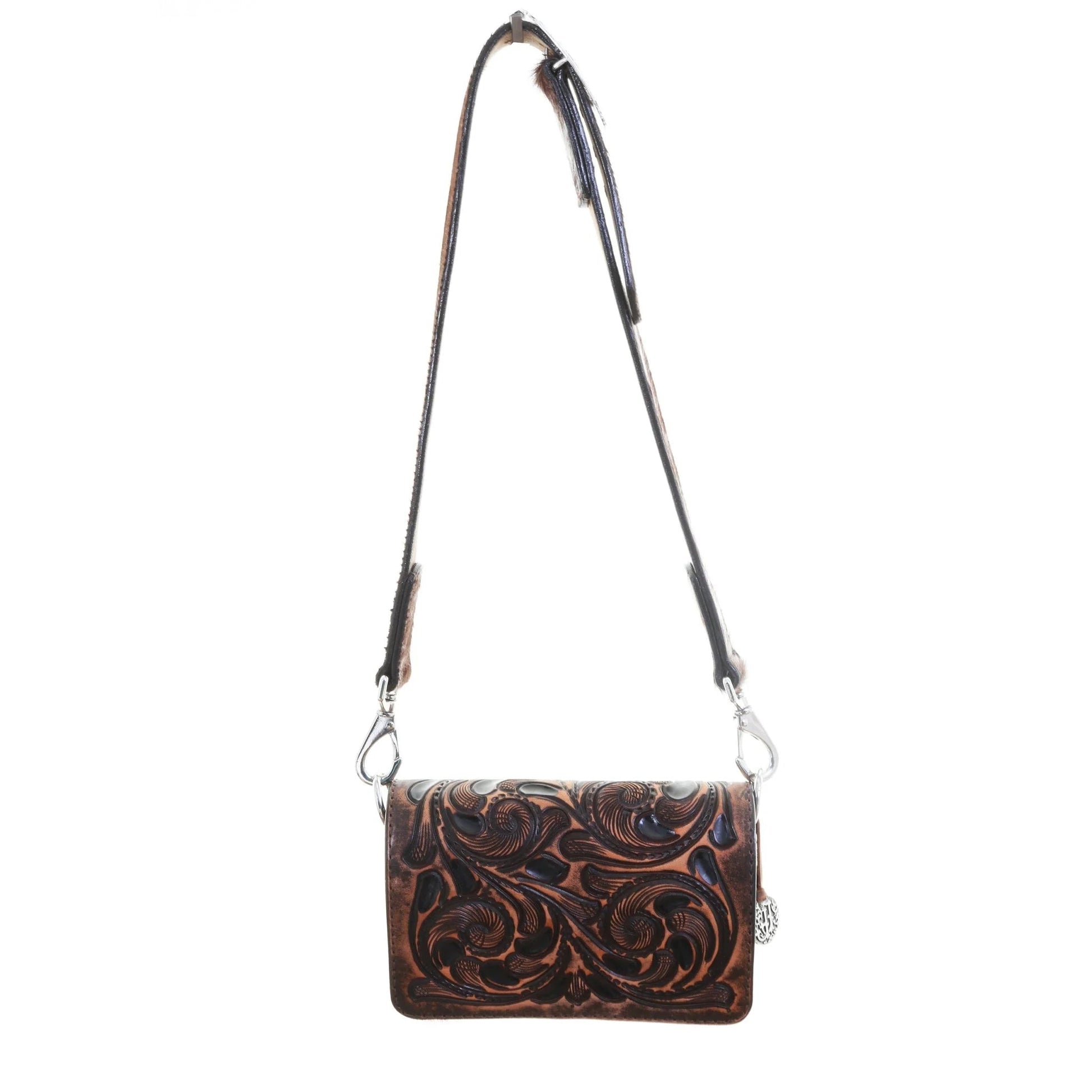 Brown Vintage Leather Bum Bag BUM09 - Southern Soule Designs