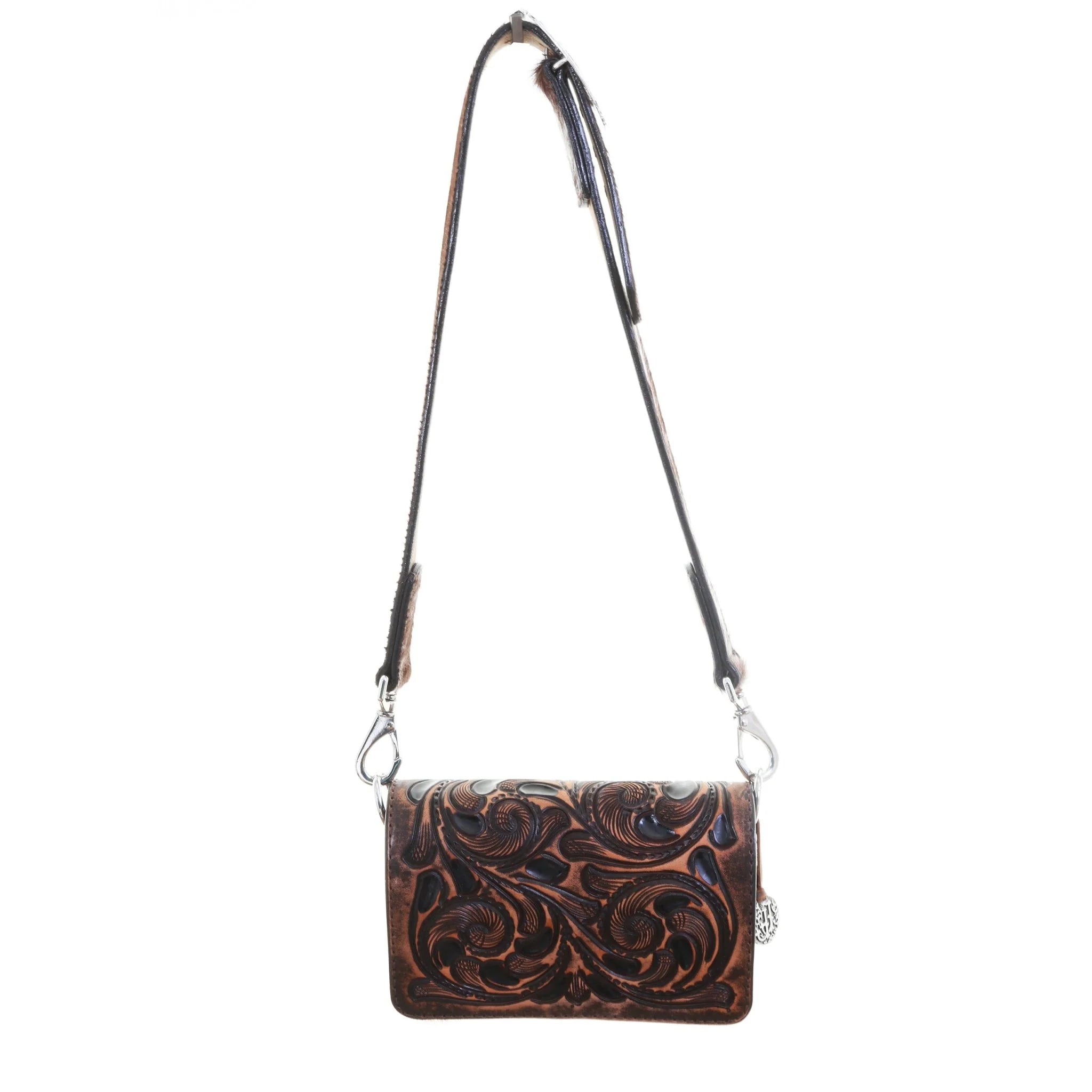 Brown Vintage Leather Bum Bag BUM09 - Southern Soule Designs