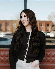 Brown/Tan Button Down Cardigan J5320 - Southern Soule Designs