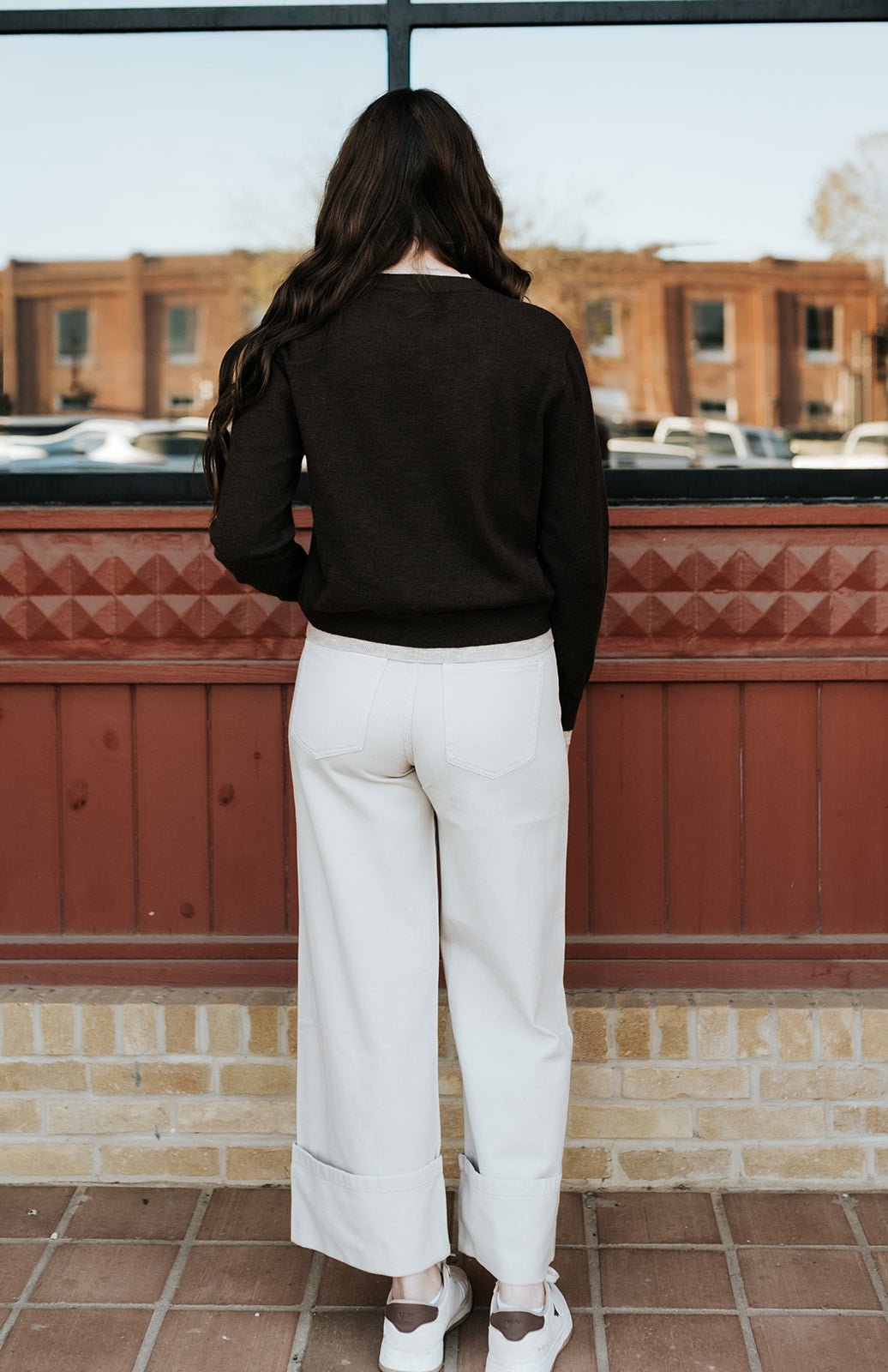 Brown/Tan Button Down Cardigan J5320 - Southern Soule Designs