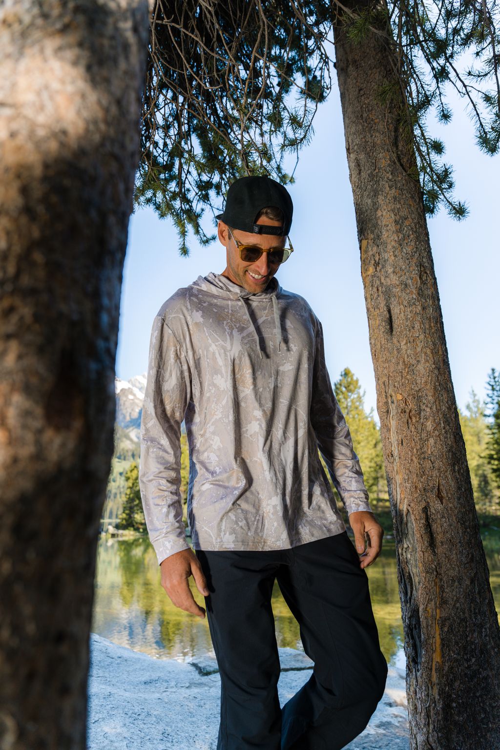 Bulebo Drifter Camo Performance Hoodie - Southern Soule Designs