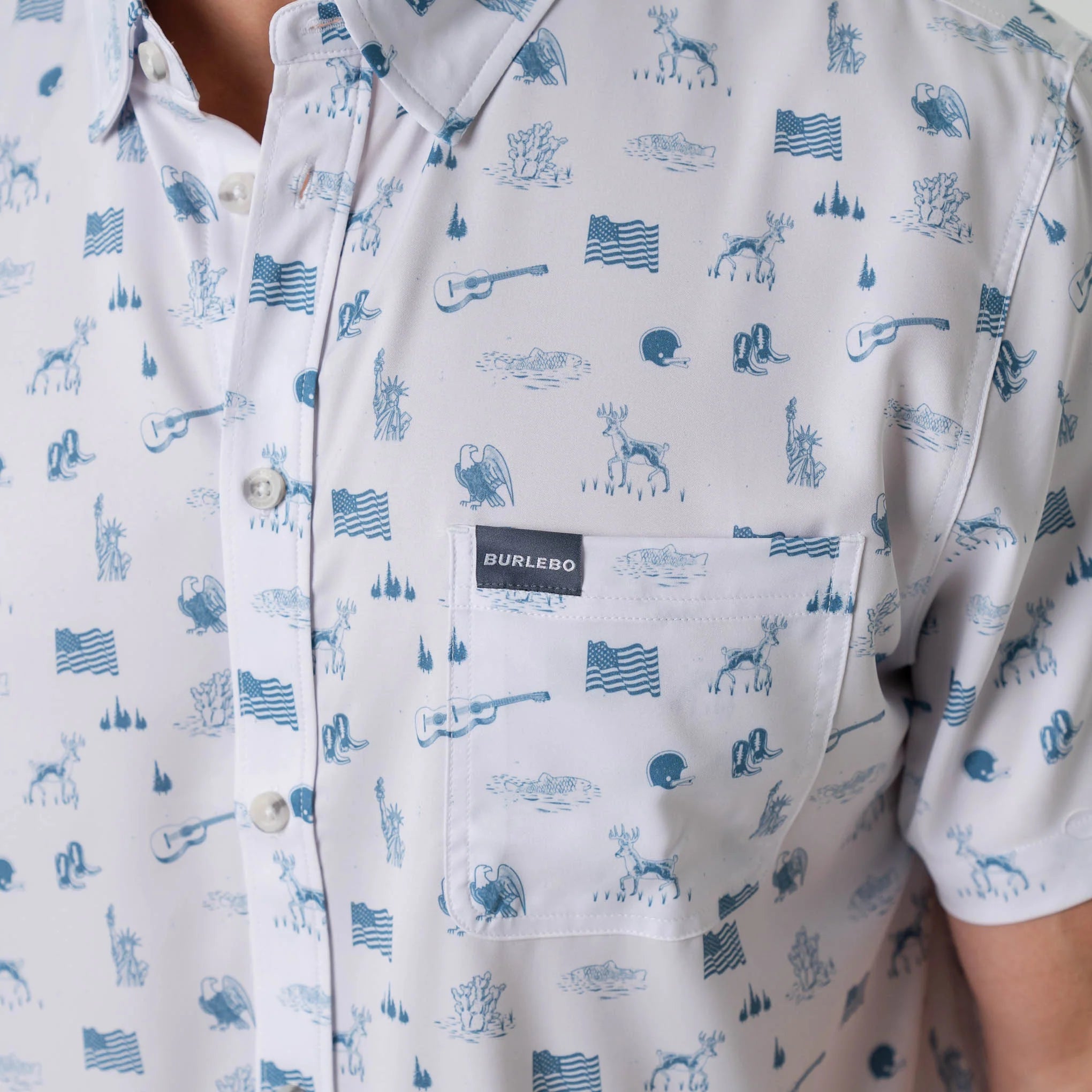 Burlebo America The Great Performance Button Up - Southern Soule Designs