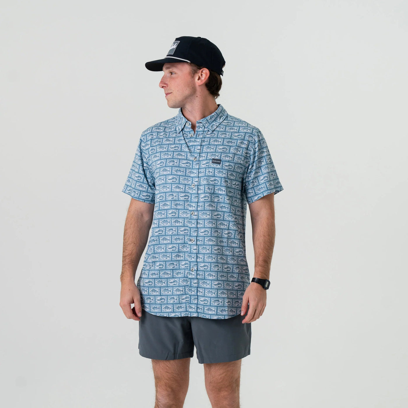 Burlebo Angler's Choice Performance Button Up - Southern Soule Designs
