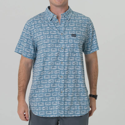 Burlebo Angler's Choice Performance Button Up - Southern Soule Designs