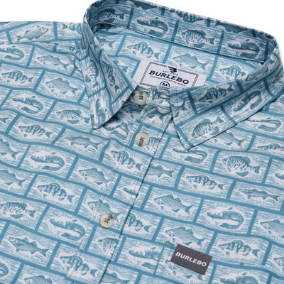 Burlebo Angler's Choice Performance Button Up - Southern Soule Designs