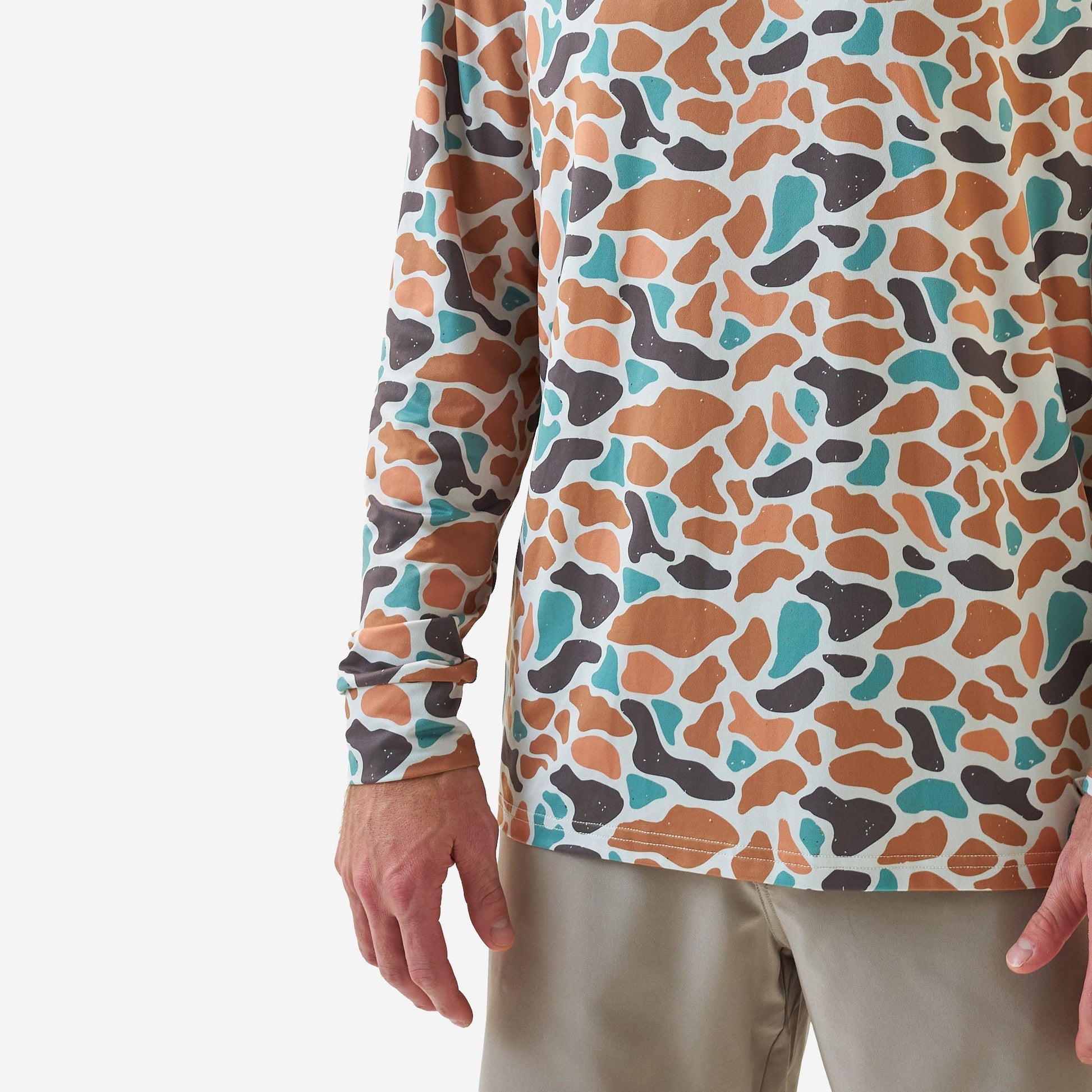 Burlebo Bayside Camo Performance Hoodie - Southern Soule Designs