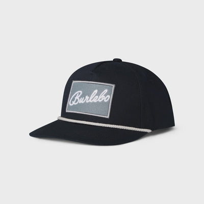 Burlebo Black Burlebo Grey Patch Cap - Southern Soule Designs