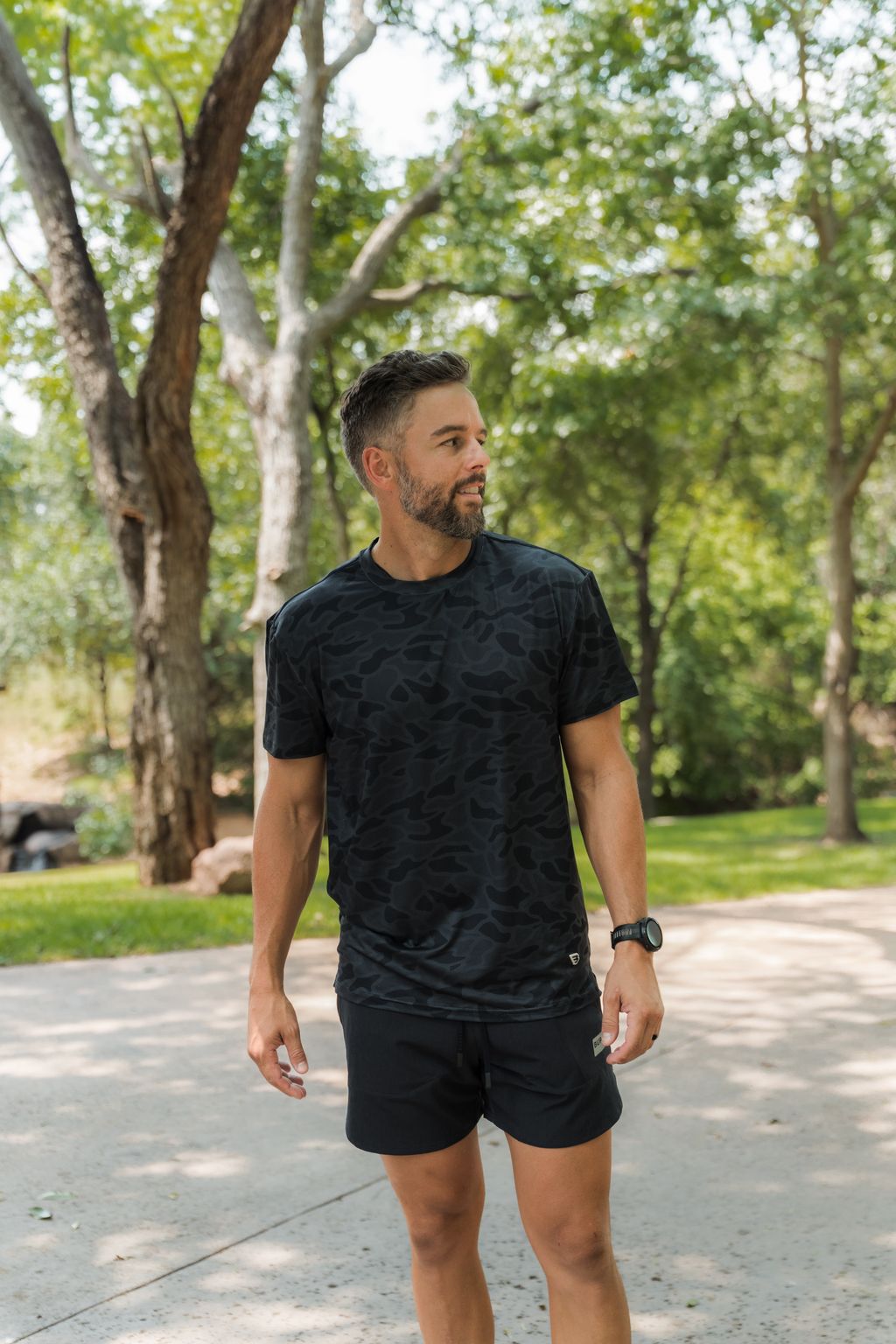 Burlebo Black Camo Go To Tee - Southern Soule Designs