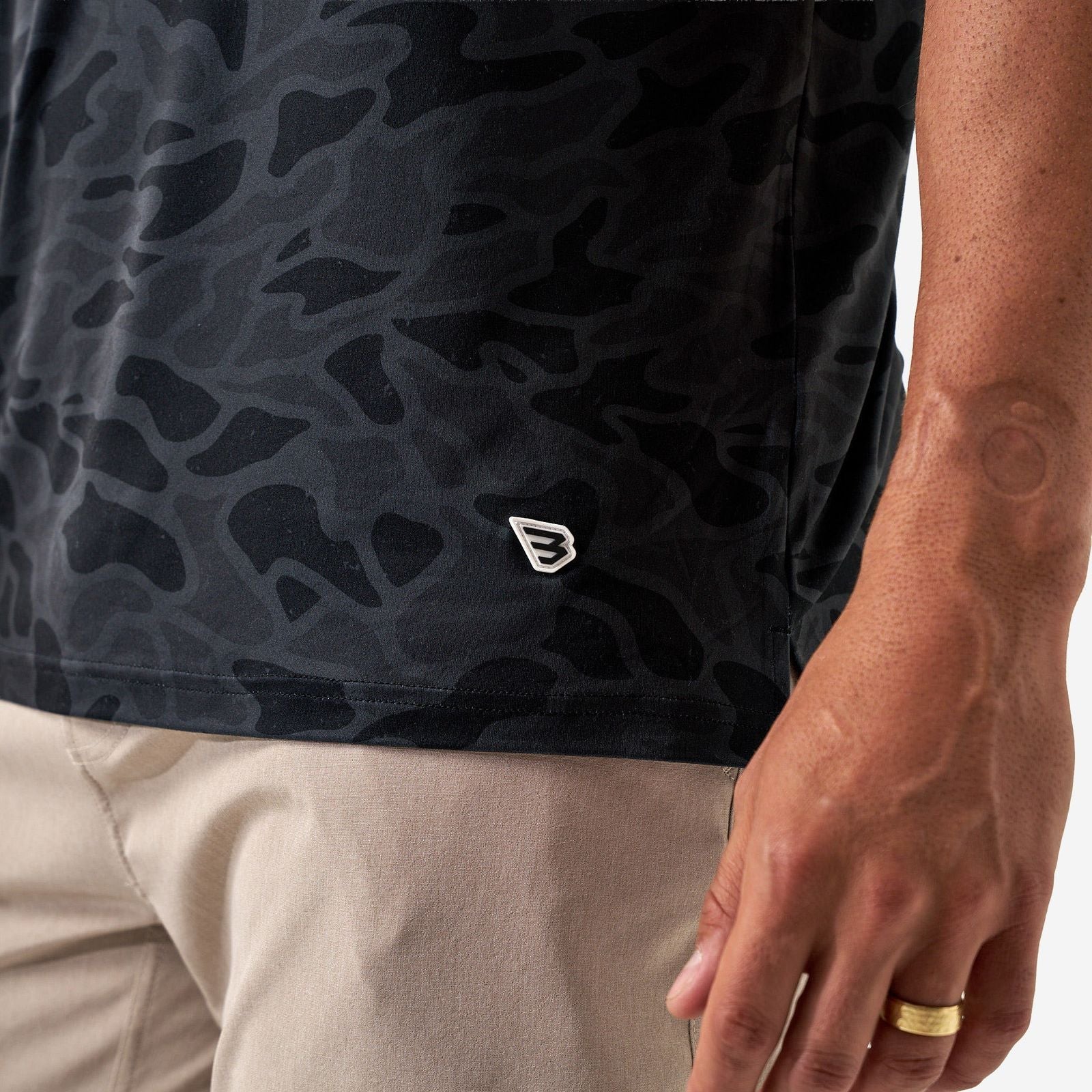 Burlebo Black Camo Go To Tee - Southern Soule Designs