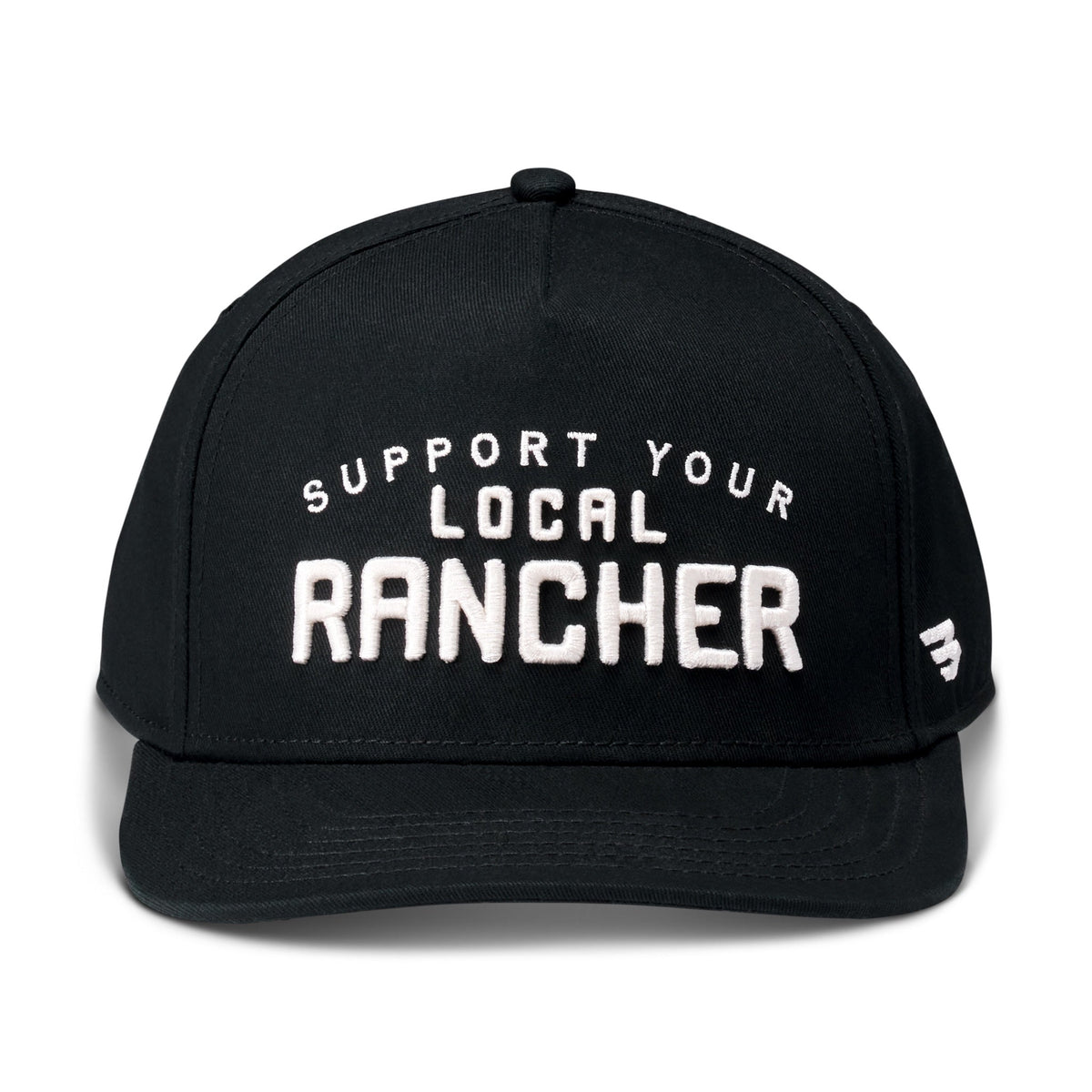 Burlebo Black Local Rancher Cap - Southern Soule Designs