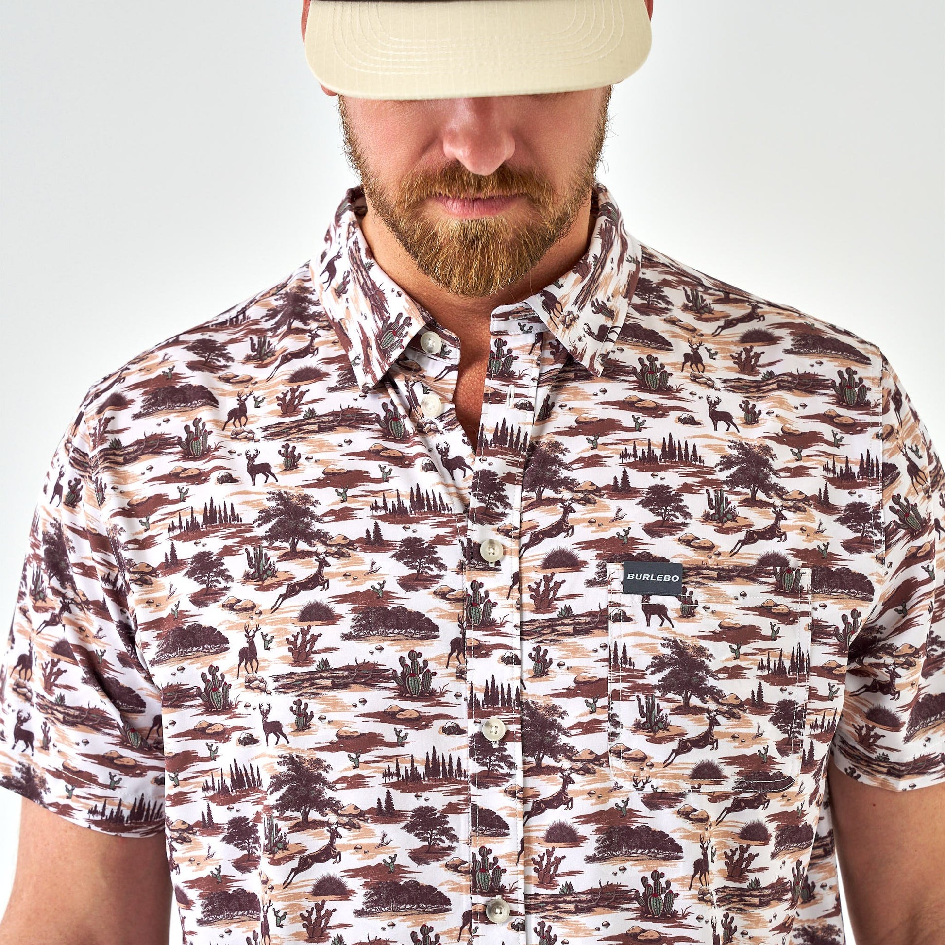 Burlebo Brush Country Performance Button Up - Southern Soule Designs