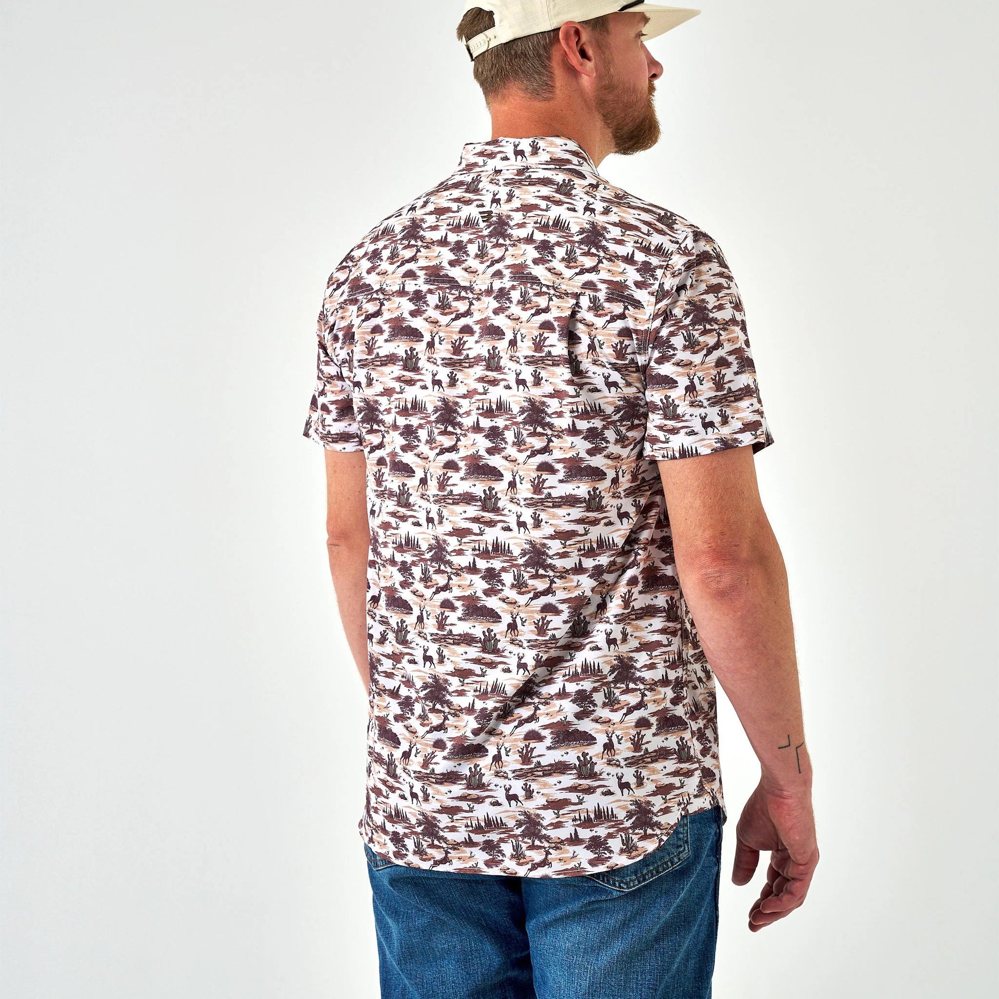 Burlebo Brush Country Performance Button Up - Southern Soule Designs