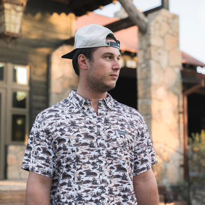 Burlebo Brush Country Performance Button Up - Southern Soule Designs